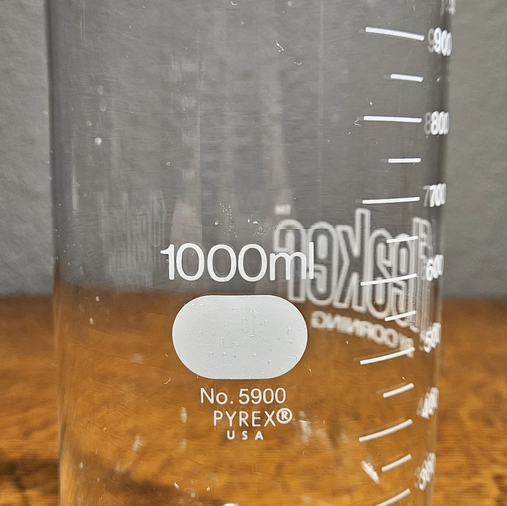 Fleaker Corningware Glass Flask